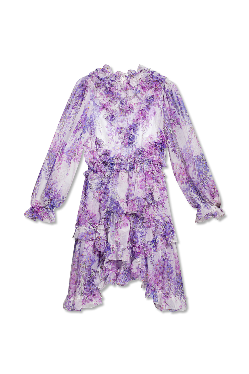 SchaferandweinerShops Tonga - Purple Dress with floral motif
